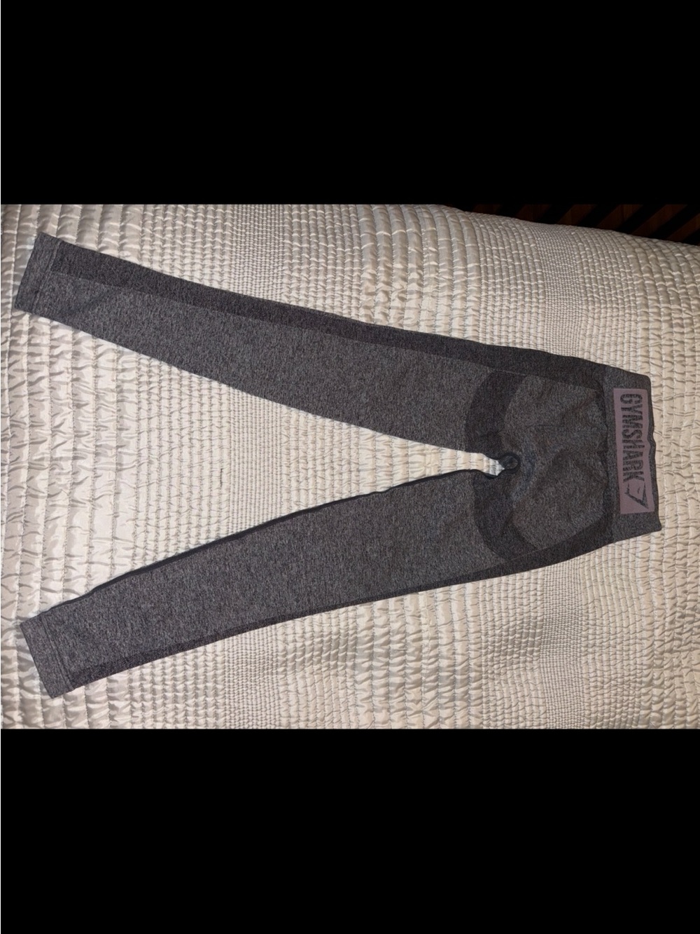 Gymshark Dark Charcoal Seamless High-Waist Leggings